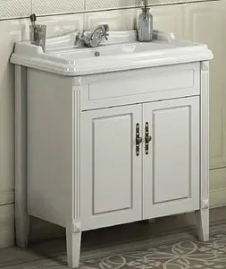 Тумба-умывальник напольная Comforty Палермо 80 белый 00004139245CF Тумба-умывальник напольная Comforty Палермо 80 белый 00004139245CF, 1