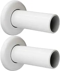 Маскировочная трубка с розеткой 2шт. Schlosser белый 603000083 Маскировочная трубка с розеткой 2шт. Schlosser белый 603000083