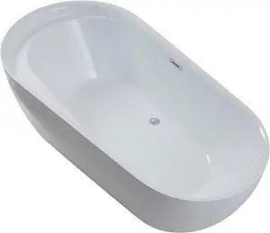 Ванна акриловая отдельностоящая Aquanet Amor 185x95 белый 00301379 Ванна акриловая отдельностоящая Aquanet Amor 185x95 белый 00301379, 1