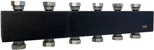 Коллектор распределительный 5 контуров 1½&quot;нг x 1½&quot;нг WAAG WG.M102