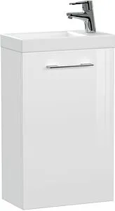 Тумба-умывальник 4 в 1 подвесной Cersanit Base (4 в 1) белый 64228, 1