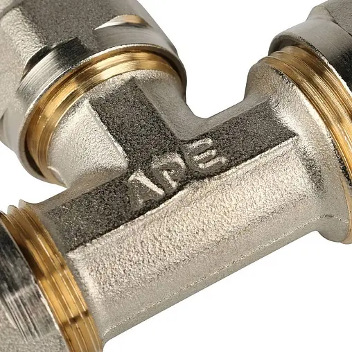 Тройник компрессионный редукционный 20мм x 16мм x 16мм Stout SFS-0010-201616