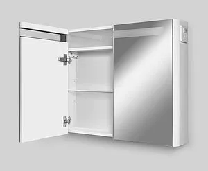 Шкаф-зеркало Am.Pm Bliss D 80 белый глянец M55MCX0801WG, 5