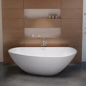 Ванна отдельностоящая из искусственного камня Riho Granada 170x80 L белый B120001105 Ванна отдельностоящая из искусственного камня Riho Granada 170x80 L белый B120001105, 4