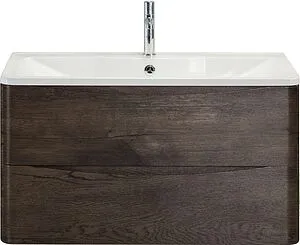 Тумба-умывальник подвесная BelBagno ACQUA 80 Rovere Nature Grigio ACQUA-800-2C-SO-RNG+ Тумба-умывальник подвесная BelBagno ACQUA 80 Rovere Nature Grigio ACQUA-800-2C-SO-RNG+, 1