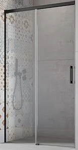 Дверь в нишу 1000мм прозрачное стекло Radaway Idea Black DWJ 100 L 387014-54-01L, 1