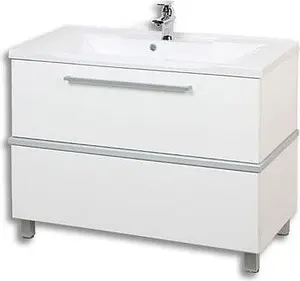 Тумба-умывальник напольная Aquaton Турин 100 белый 1A1217K0TU780, 1