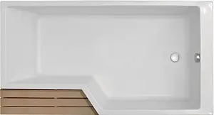 Ванна акриловая Jacob Delafon Bain-Douche NEO 160x90 R белый, 1