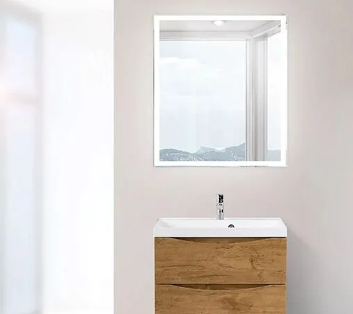 Зеркало с подсветкой BelBagno 70x80 с подогревом SPC-GRT-700-800-LED-TCH-WARM