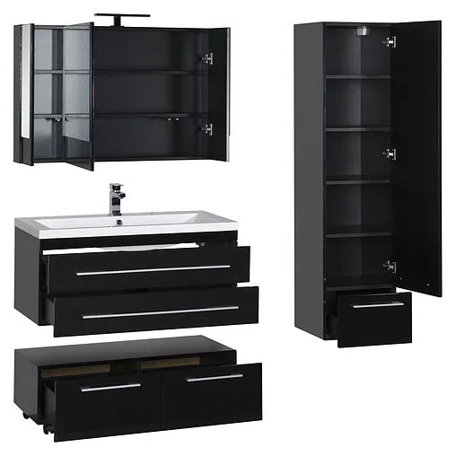 Шкаф-зеркало Aquanet Нота 100 камерино 168879