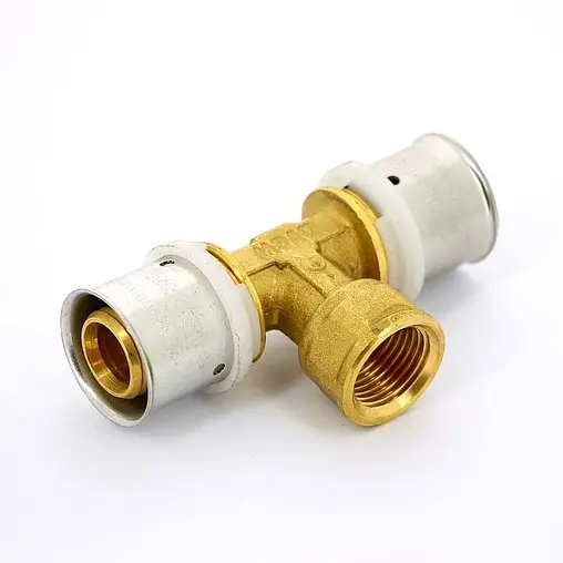 Тройник пресс переходной 26мм x ½"в x 26мм Uni-fitt 707G8280 Тройник пресс переходной 26мм x ½"в x 26мм Uni-fitt 707G8280