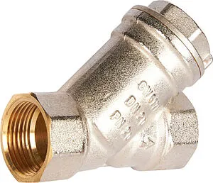 Фильтр угловой сетчатый ¾"в x ¾"в Rommer RFW-0001-000020 Фильтр угловой сетчатый ¾"в x ¾"в Rommer RFW-0001-000020, 1