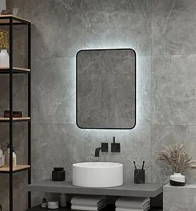 Зеркало с подсветкой Continent Torry Led 60x60 с фоновой подсветкой, бесконтактным сенсором белый ЗЛП1942 Зеркало с подсветкой Continent Torry Led 60x60 с фоновой подсветкой, бесконтактным сенсором белый ЗЛП1942, 2