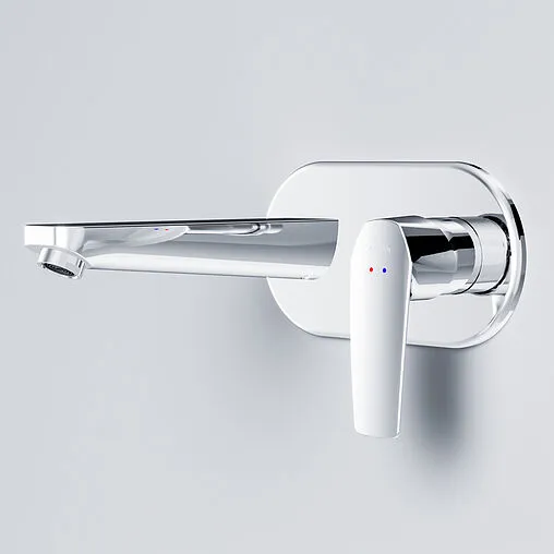 Смеситель для раковины из стены Am.Pm Gem хром F90A72200