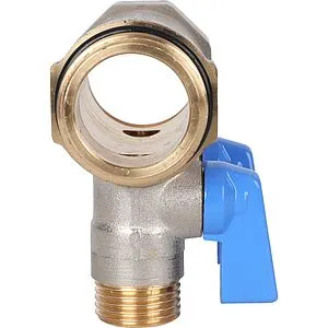 Коллектор запорный проходной 2 отвода синий 1"в/н x ½"н Stout SMB 6211 011202 Коллектор запорный проходной 2 отвода синий 1"в/н x ½"н Stout SMB 6211 011202, 5