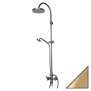 Душевая система со смесителем для ванны Bossini Liberty бронза L01203.022 Душевая система со смесителем для ванны Bossini Liberty бронза L01203.022, 1