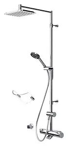 Душевая система с термостатом для ванны Oras Optima хром 7193U, 1