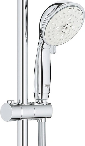 Душевая система без смесителя Grohe Tempesta New 200 Rustic хром 27399002