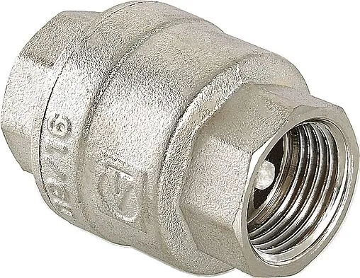 Клапан обратный пружинный ½"в x ½"в Valtec VT.161.N.04 Клапан обратный пружинный ½"в x ½"в Valtec VT.161.N.04