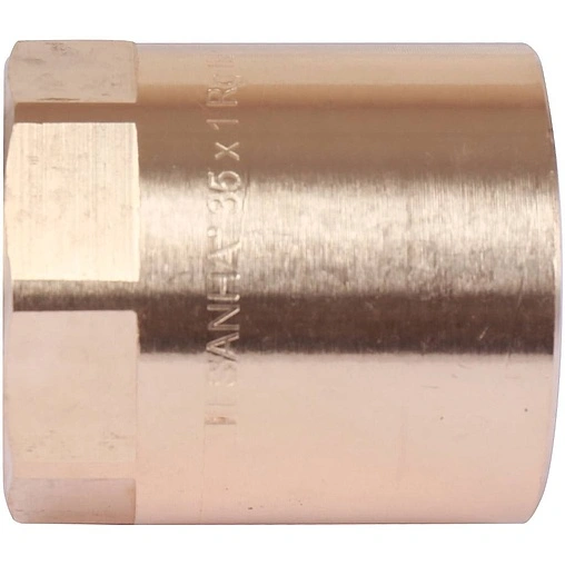 Муфта пайка переходная 35мм x 1&quot;в Sanha 4270g 14270351