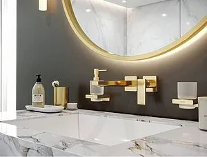 Стакан Hansgrohe AddStoris полированное золото 41749990 Стакан Hansgrohe AddStoris полированное золото 41749990, 3