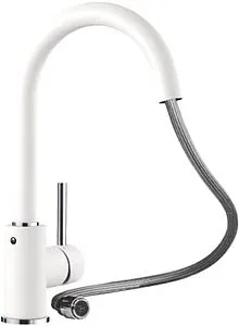 Смеситель для кухни с выдвижным изливом Blanco Mida-S Silgranit шампань/хром 521459 Смеситель для кухни с выдвижным изливом Blanco Mida-S Silgranit шампань/хром 521459, 4