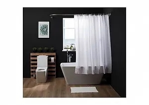 Коврик Aquanet белый MA3358G, 3