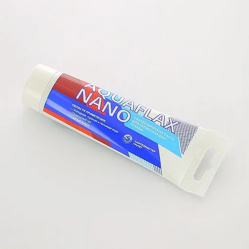 Паста уплотнительная 270г Aquaflax nano 61003