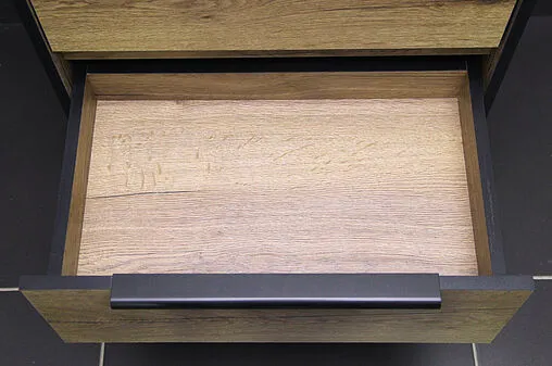 Тумба под умывальник подвесной Домино Bazis 60 дуб галифакс табак DA6102T