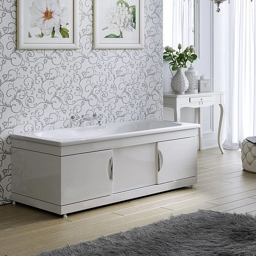 Экран для ванны фронтальный Alavann Monaco Still 170 белый 1221