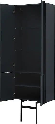 Шкаф-пенал двухстворчатый Allen Brau Reality 60 антрацит 1.32003.AM