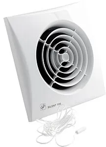Вентилятор вытяжной Soler & Palau SILENT-100 CMZ белый Вентилятор вытяжной Soler & Palau SILENT-100 CMZ белый, 3