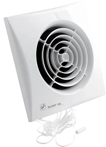 Вентилятор вытяжной Soler &amp; Palau SILENT-100 CMZ белый