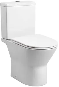 Унитаз-компакт безободковый Aquatek Леон белый AQ2785-00, 1