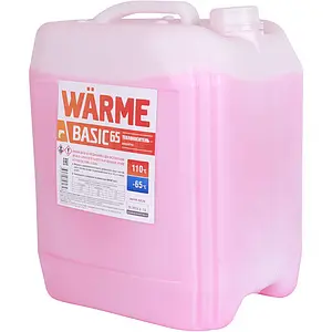 Теплоноситель (Антифриз) моноэтиленгликоль Warme Basic 65 20л Теплоноситель (Антифриз) моноэтиленгликоль Warme Basic 65 20л, 1