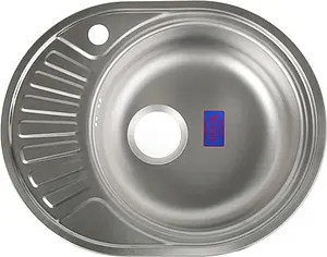 Мойка кухонная Vladiks нержавеющая сталь L-457R Мойка кухонная Vladiks нержавеющая сталь L-457R, 1