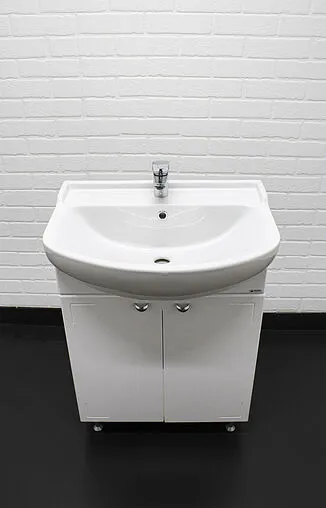 Тумба под умывальник напольный Айсберг Классик 60 белый DA1025T