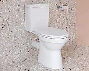 Унитаз-компакт безободковый VitrA S10 Rim-Ex SmoothFlush белый 9864B003-7201, 3