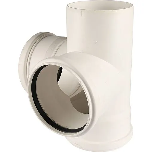 Крестовина двухплоскостная внутренняя бесшумная D=110x110x110мм Угол 87° Rehau Raupiano Plus 11215641003