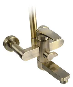 Душевая система со смесителем для ванны Timo Beverly бронза SX-2060 antique, 5