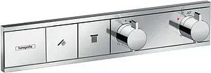 Термостат для 2 потребителей Hansgrohe RainSelect хром 15380000, 1