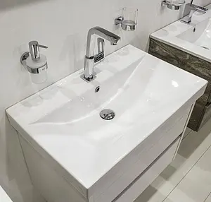 Тумба-умывальник подвесная Comforty Дублин 75 белый 00004137103CF, 5