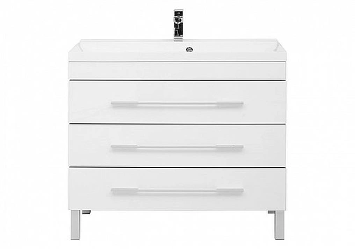 Тумба под умывальник напольная Aquanet Верона 100 белый 00178471