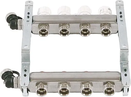 Группа коллекторная распределительная 4 отвода 1&quot;в/в x ¾&quot;ек Uni-fitt 451I4304