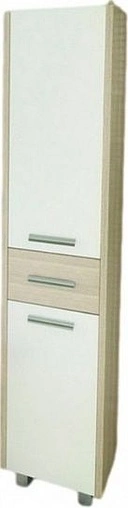 Шкаф-пенал напольный Comforty Тулуза 40 белый/сосна лоредо 00003121663CF
