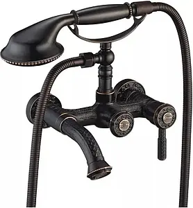 Смеситель для ванны Lemark Nubira чёрная бронза LM6214ORB Смеситель для ванны Lemark Nubira чёрная бронза LM6214ORB, 1