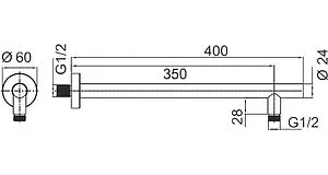 Душевая система со смесителем для душа Aquanet A2 хром 00188196 Душевая система со смесителем для душа Aquanet A2 хром 00188196, 3