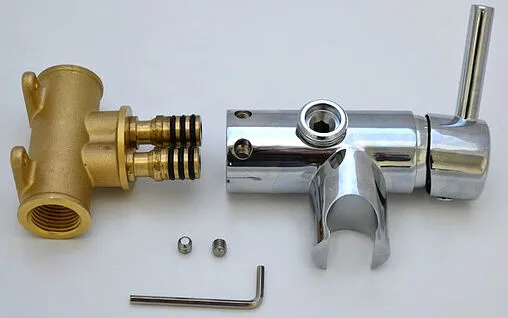 Гигиенический душ со смесителем Rossinka хром X25-51