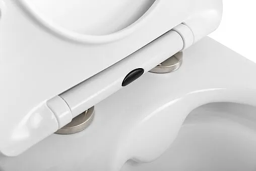 Унитаз подвесной безободковый BelBagno Uno белый BB7006CHR/SC Унитаз подвесной безободковый BelBagno Uno белый BB7006CHR/SC