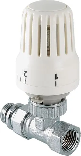 Вентиль терморегулирующий прямой ½&quot; в/н Valtec VT.048.N.04